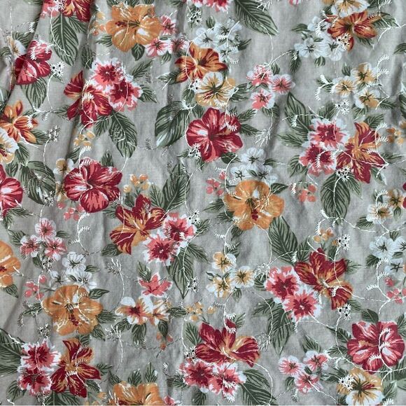 Bobbie Brooks Floral Top Size 22W 24W - Picture 4 of 5